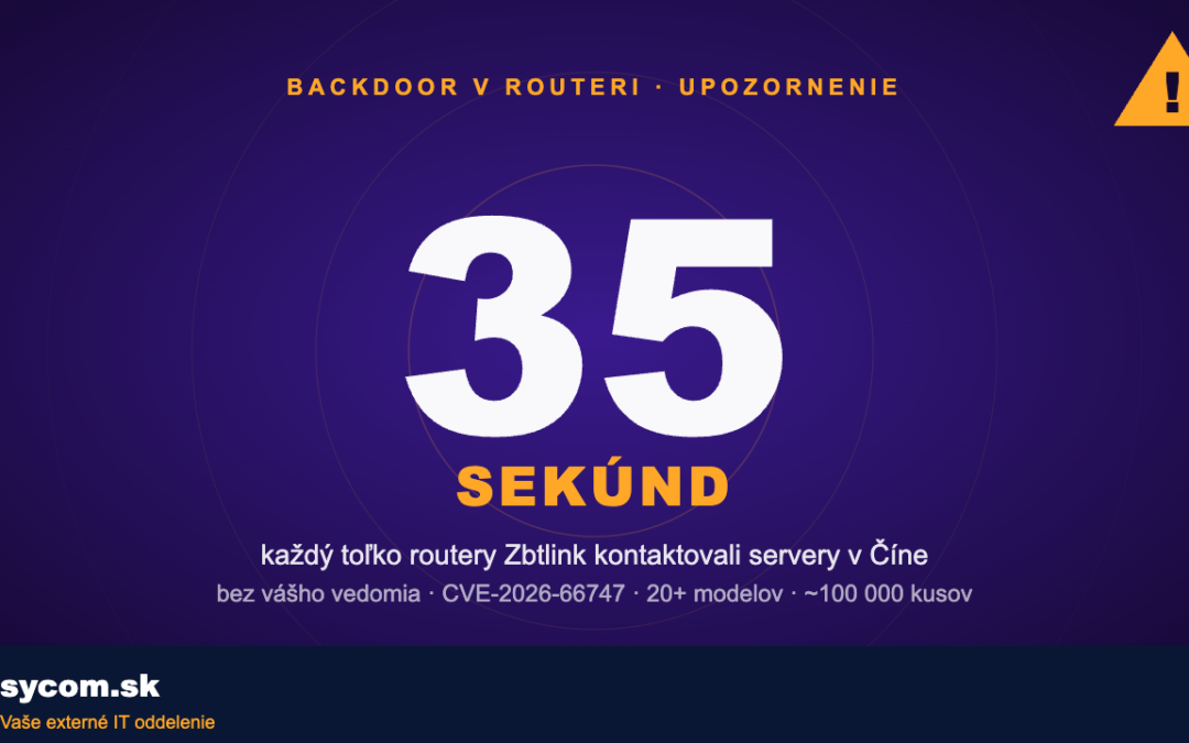 Router z Číny, ktorý vás sledoval: zákerný backdoor ENDLESSDOORS v 20 modeloch Zbtlink